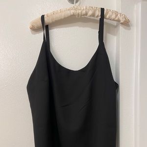 black tank blouse